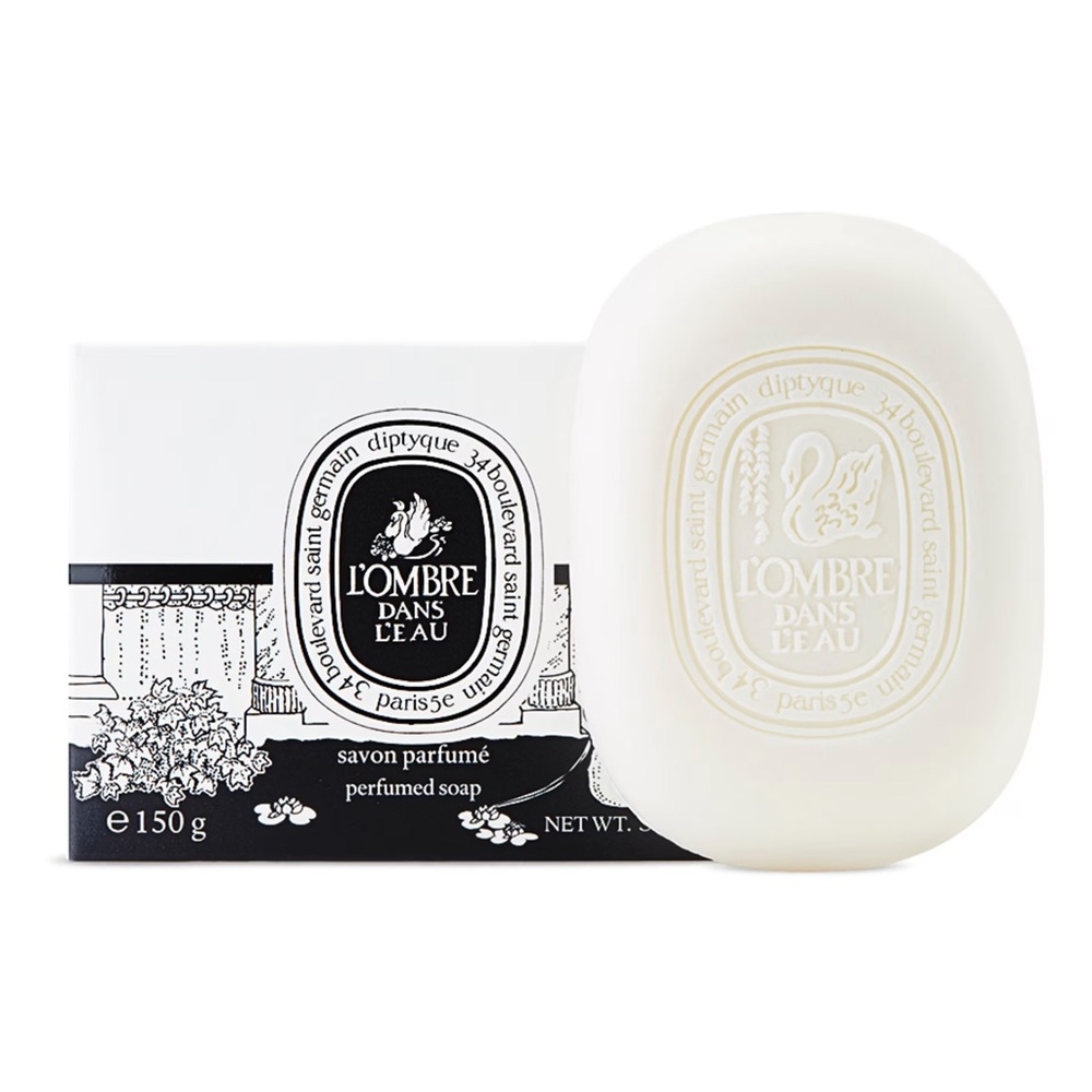Diptyque L'Ombre Dans L'Eau Perfumed Soap - White